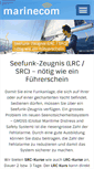Mobile Screenshot of marinecom.ch